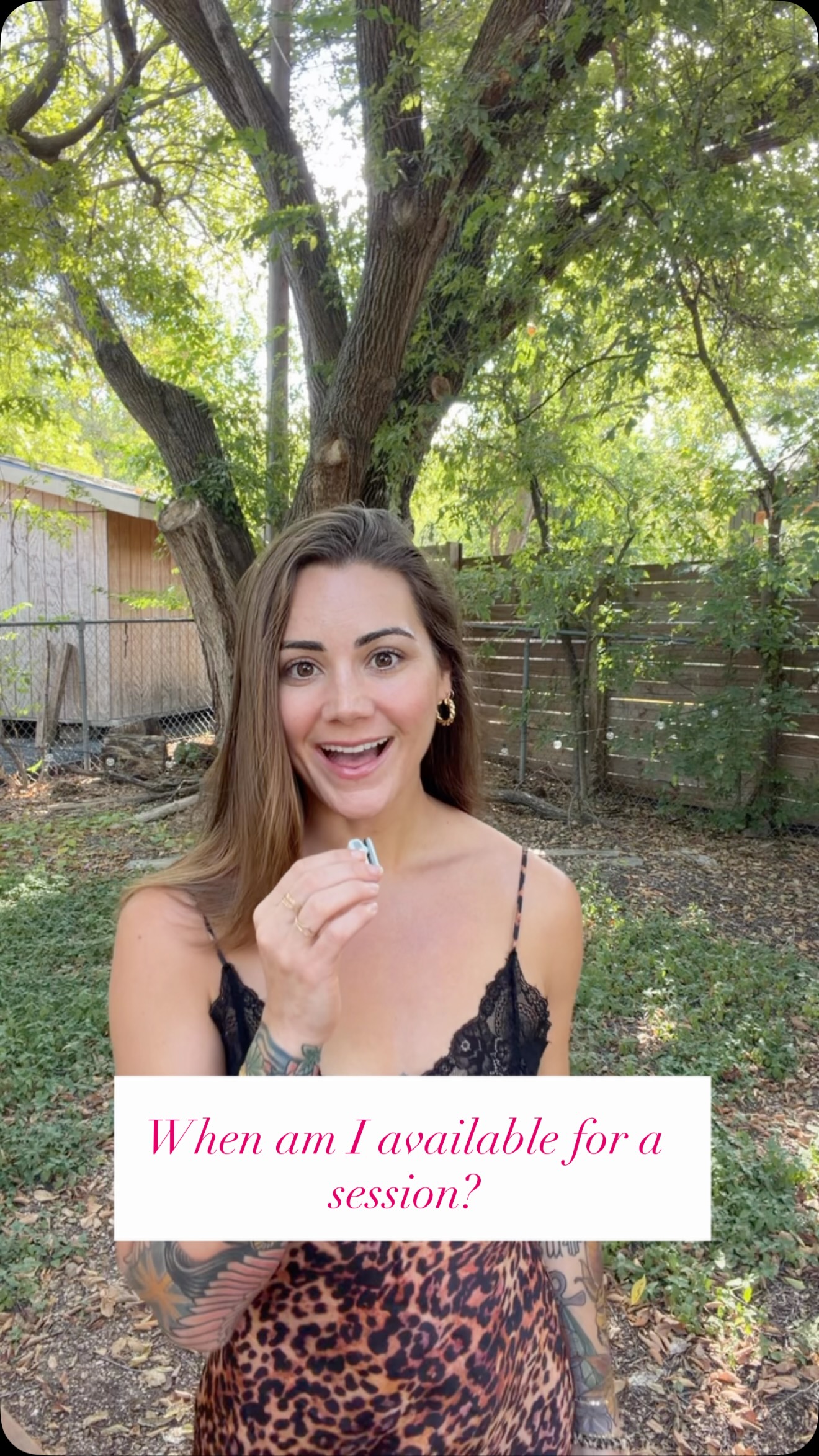 Have you been wanting to work with me? Watch this video to see when I’m available! You can book your consult at the link in my bio.